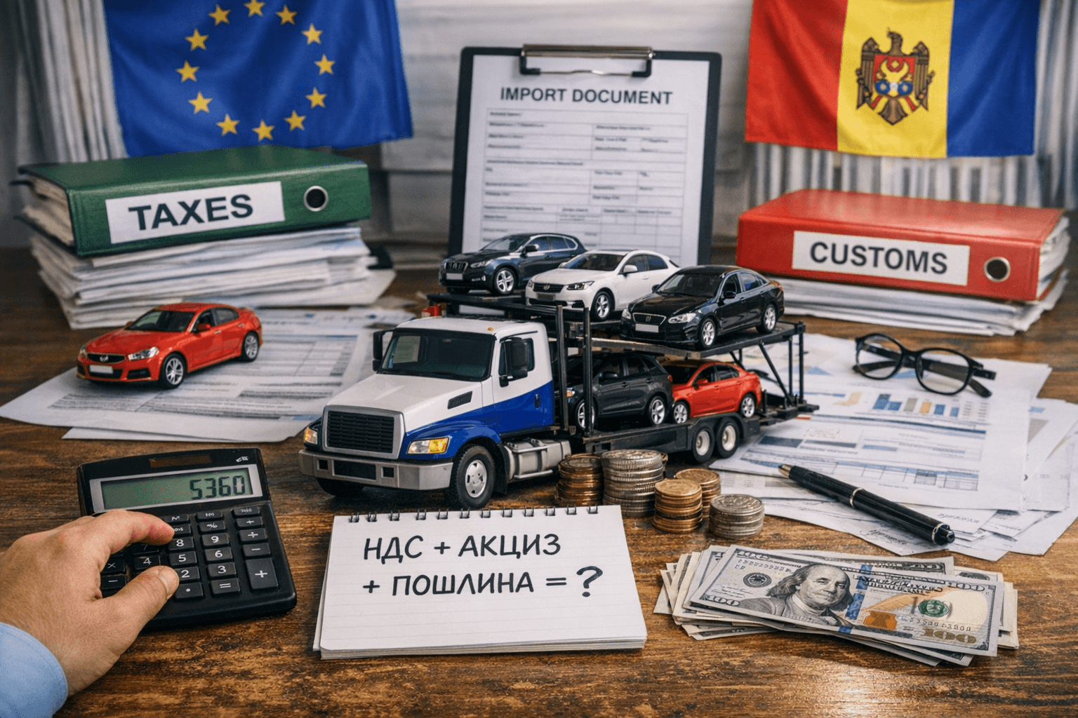 Coperta articol despre taxe si suprataxe la import